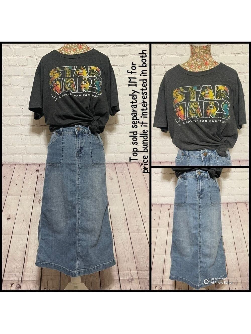 Cato Denim Skirt